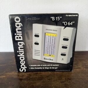 Vintage Excalibur Electronic Speaking BINGO Game Model 450-P 90s Game Brand New